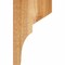 Ekena Millwork Monterey Rough Sawn Corbel, Western Red Cedar, 6"W x 6"D x 10"H COR06X06X10MON00RWR - alternate 3